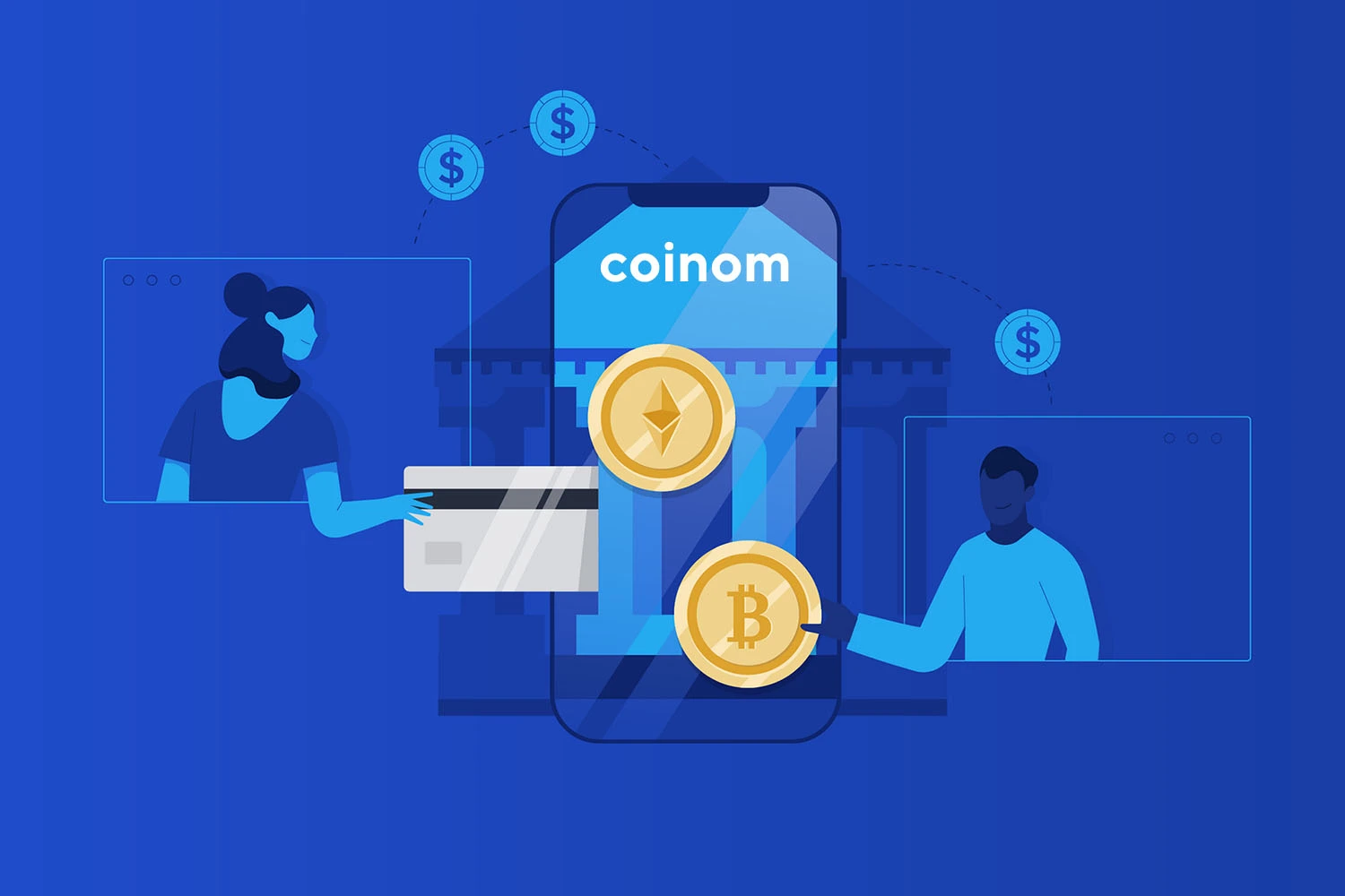 how to Exchange on Coinom