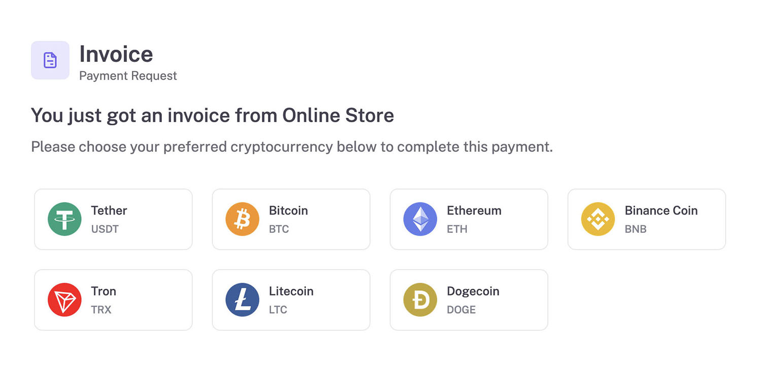 Coinom Crypto Payment gateway